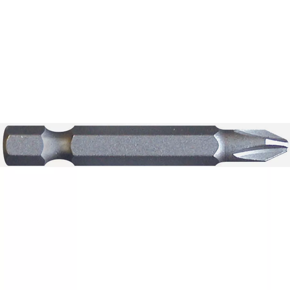 Century Drill & Tool 2 In. Phillips #1 Screwdriver Bit (2-Pack)