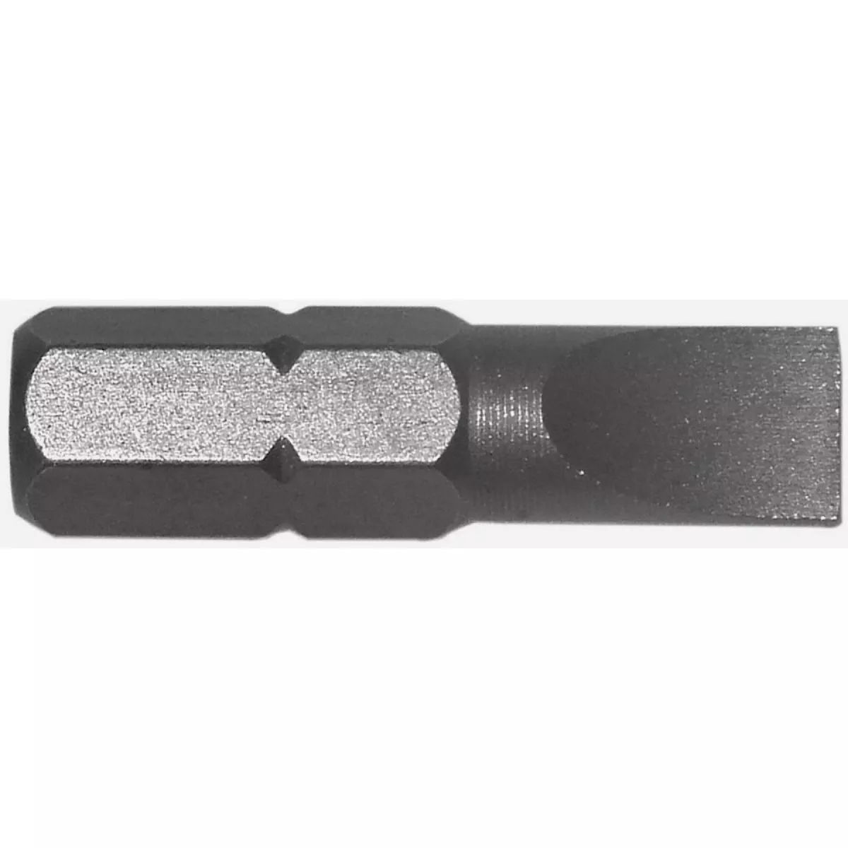 Century Drill & Tool 1 In. #10-12 Slotted Screwdriver Bit (2-Pack)
