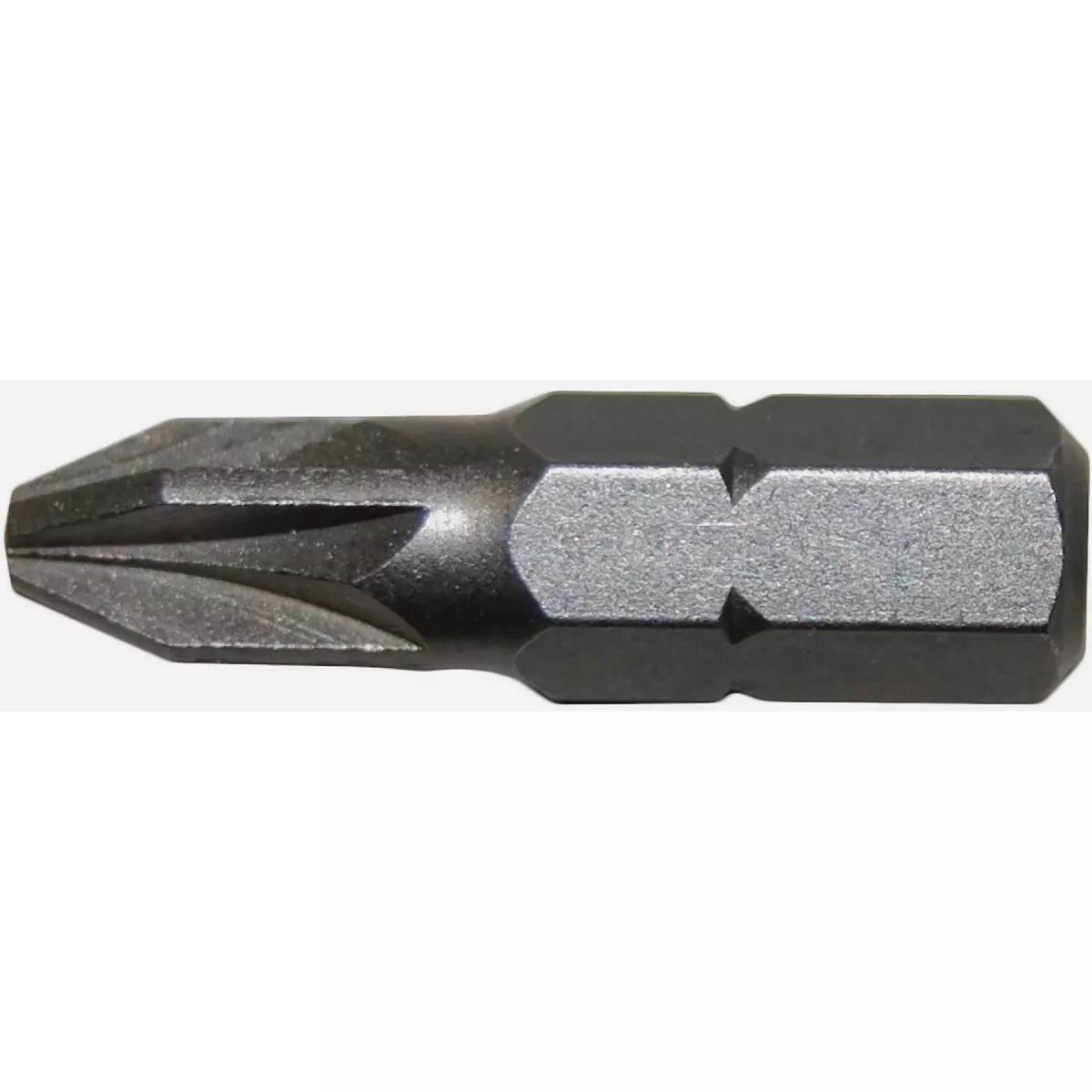 Century Drill & Tool 1 In. #3 POZI Screwdriver Bit (2-Pack)
