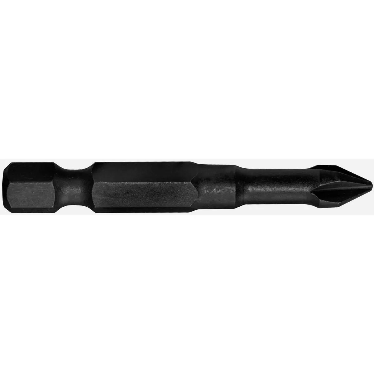 Century Drill & Tool 2 In. Phillips #1 Impact Screwdriver Bit (2-Pack)