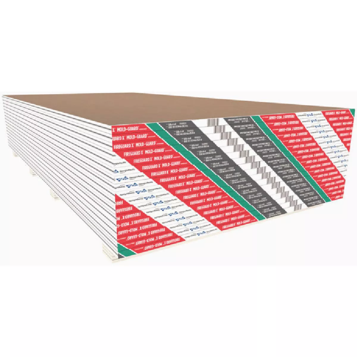 ToughRock 5/8 In. x 4 Ft. x 8 Ft. Fireguard X Mold-Guard Gypsum Drywall Panel-