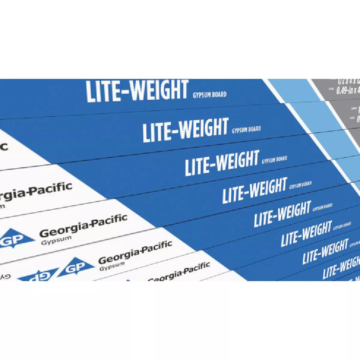 ToughRock 1/2 In. x 4 Ft. x 10 Ft. Lite-Weight Gypsum Drywall Panel- - photo 2