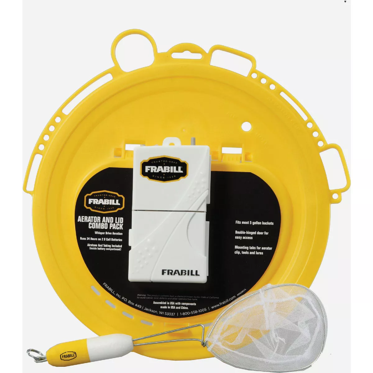 Frabill Aeratior Lid Combo Pacl