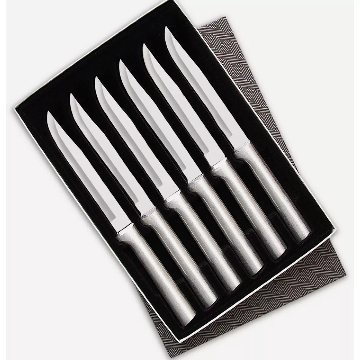 Rada Cutlery Silver Six Utility/Steak Knives Gift Set