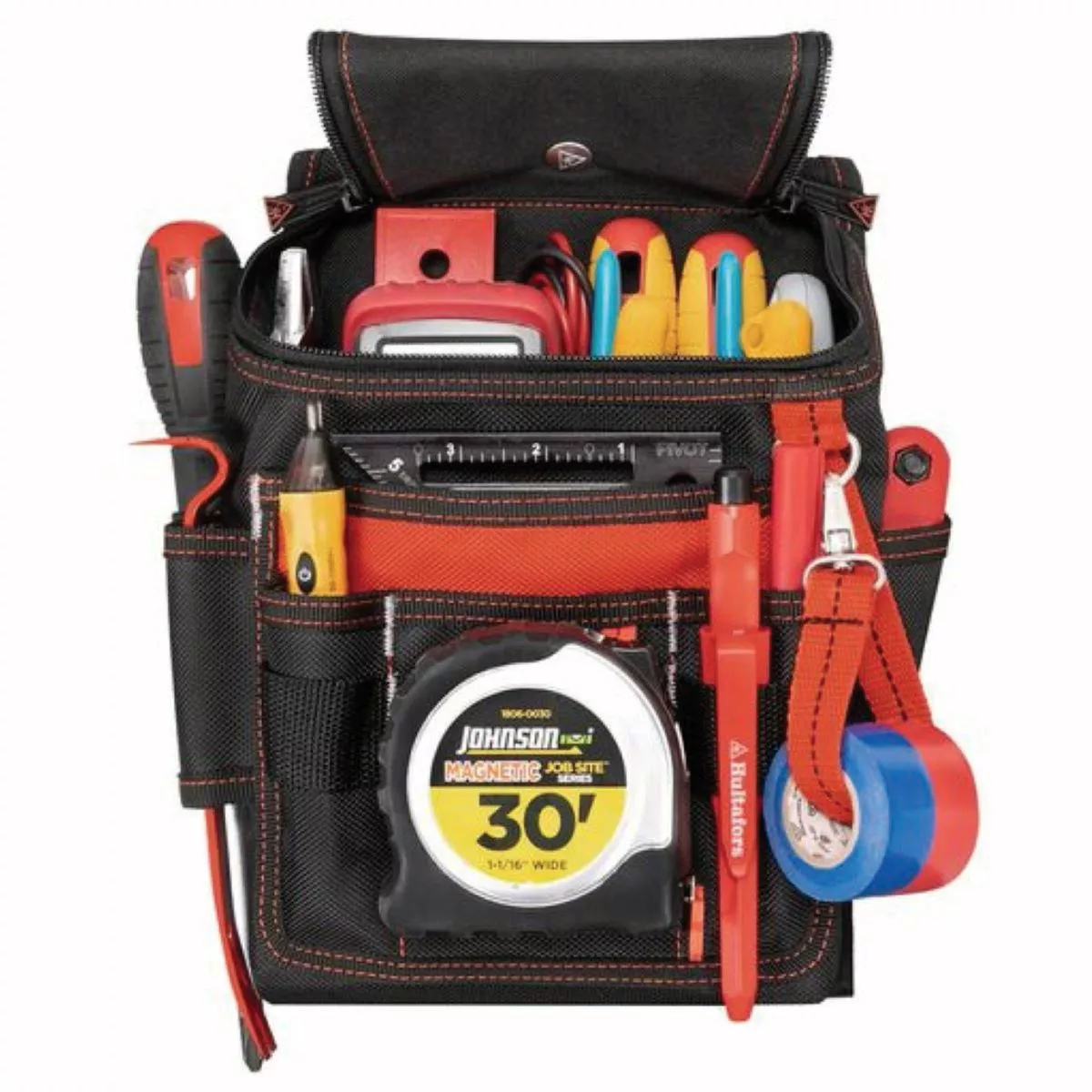 Hultafors 11-Pocket Medium Ziptop Utility Pouch
