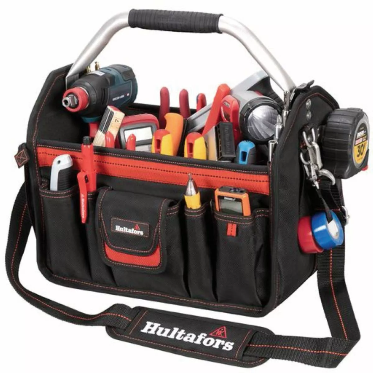 Hultafors 32-Pocket 14 In. Open-Top Tool Carrier