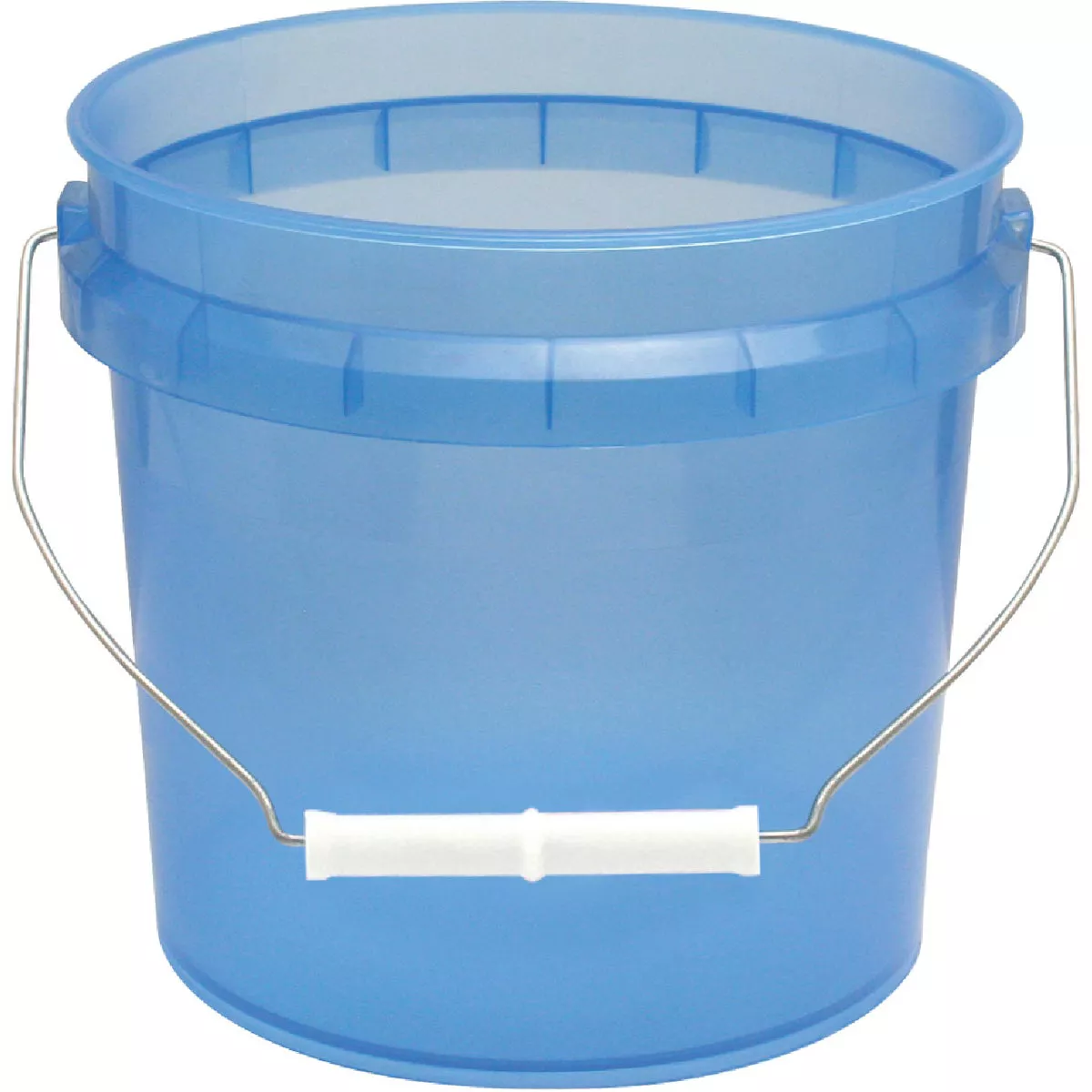 Leaktite 1 Gal. Plastic Bucket, Blue (001GBLCL012)-
