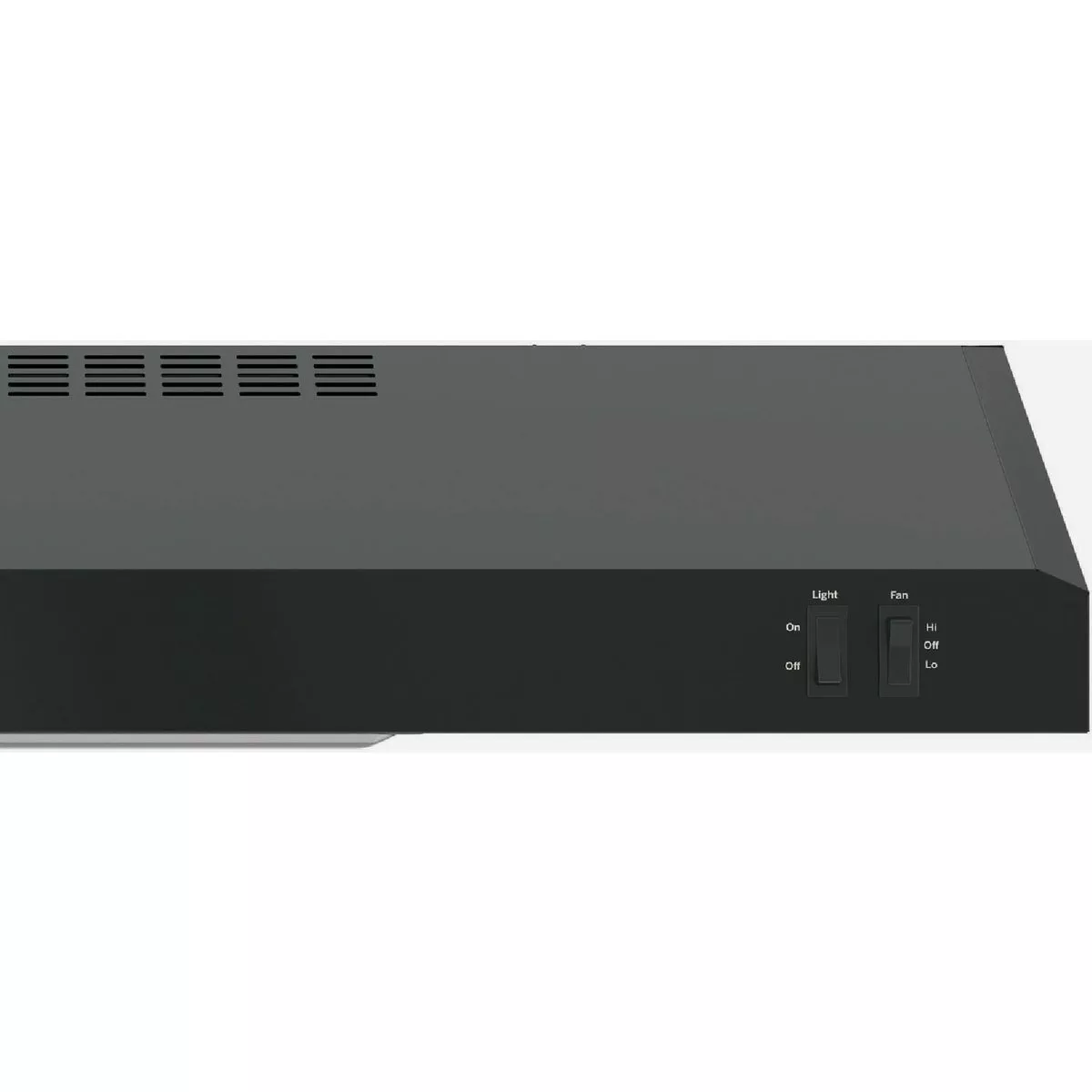 GE 30 In. Under Cabinet Hood, Black - photo 2
