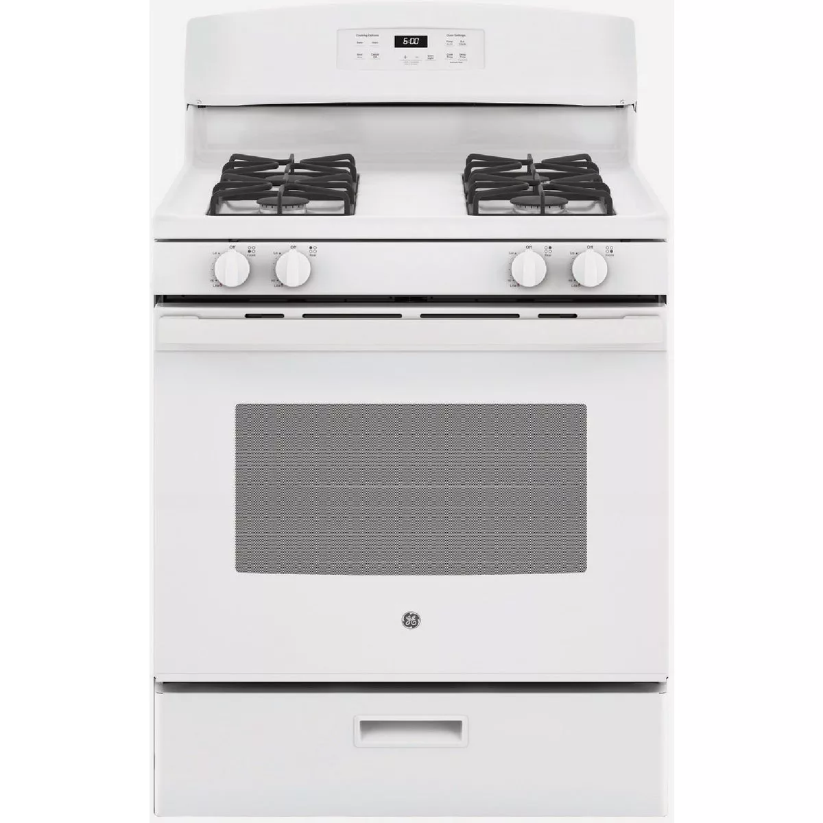 GE 30 In. 4.8 Cu. Ft. Gas Range, White