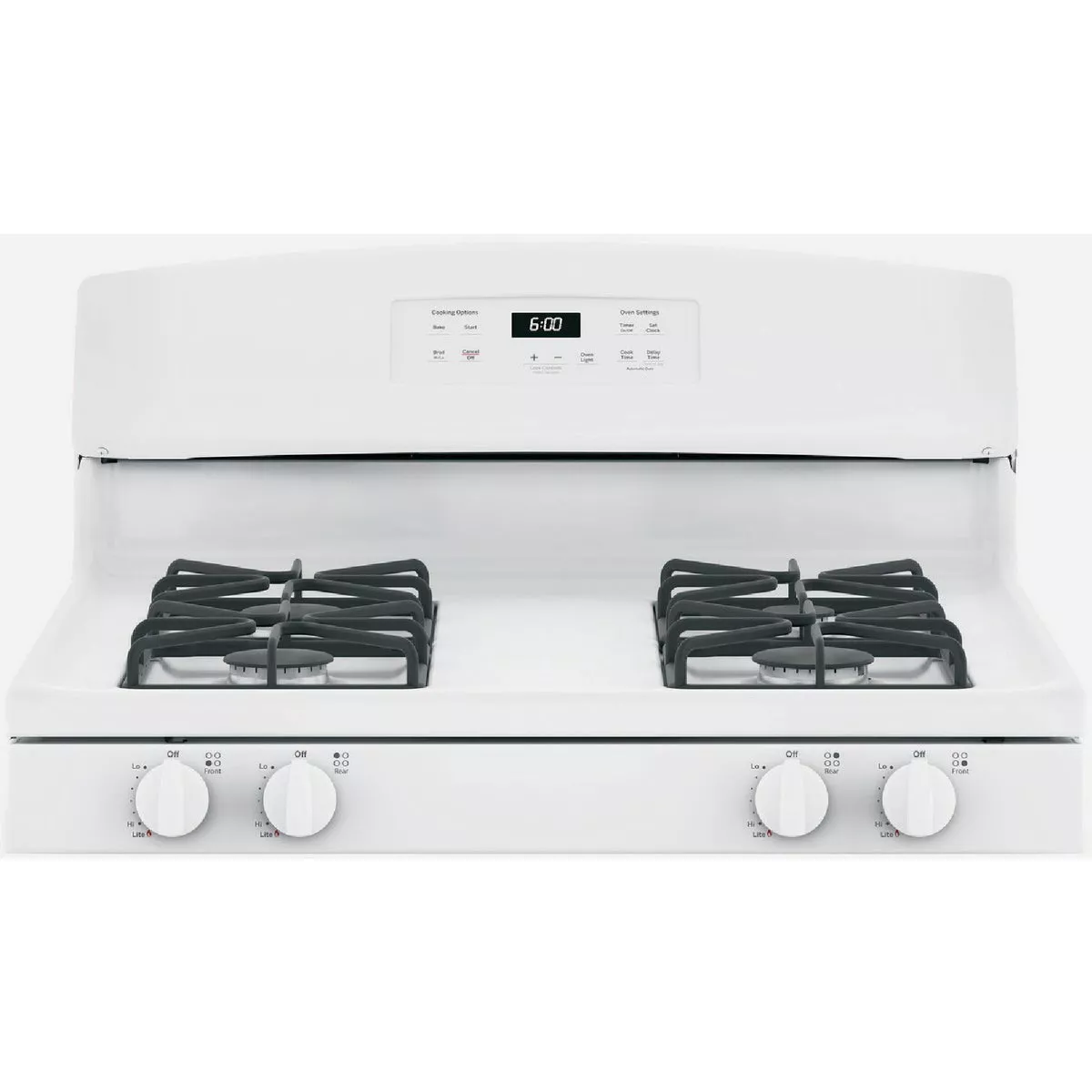 GE 30 In. 4.8 Cu. Ft. Gas Range, White - photo 2
