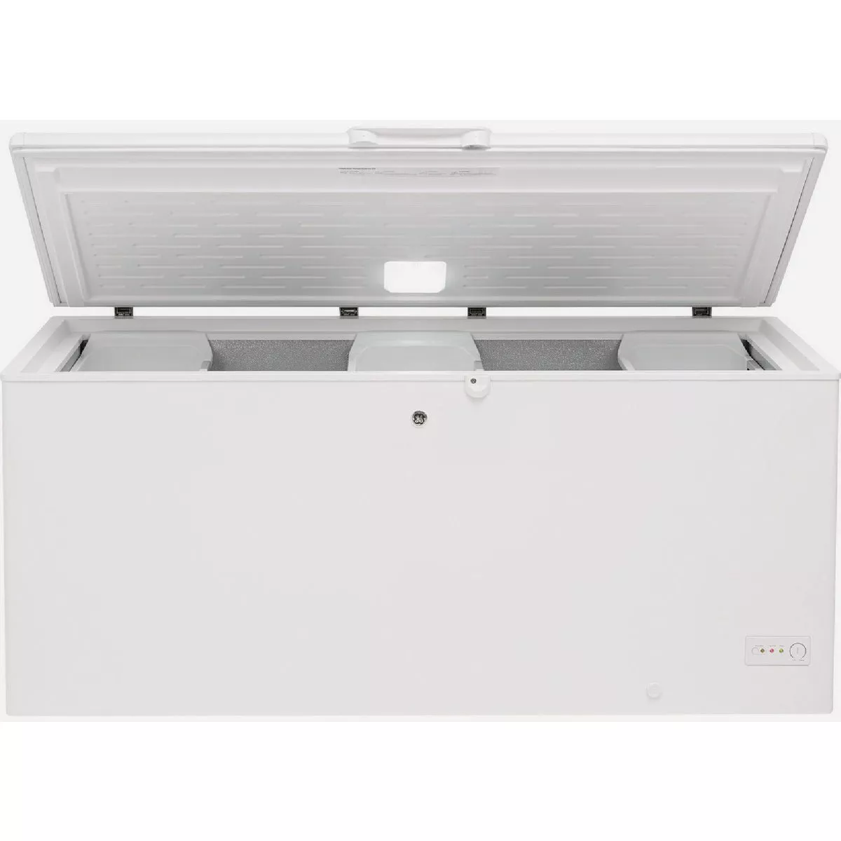 GE 21.7 Cu. Ft. Manual Defrost Chest Freezer, White - photo 2