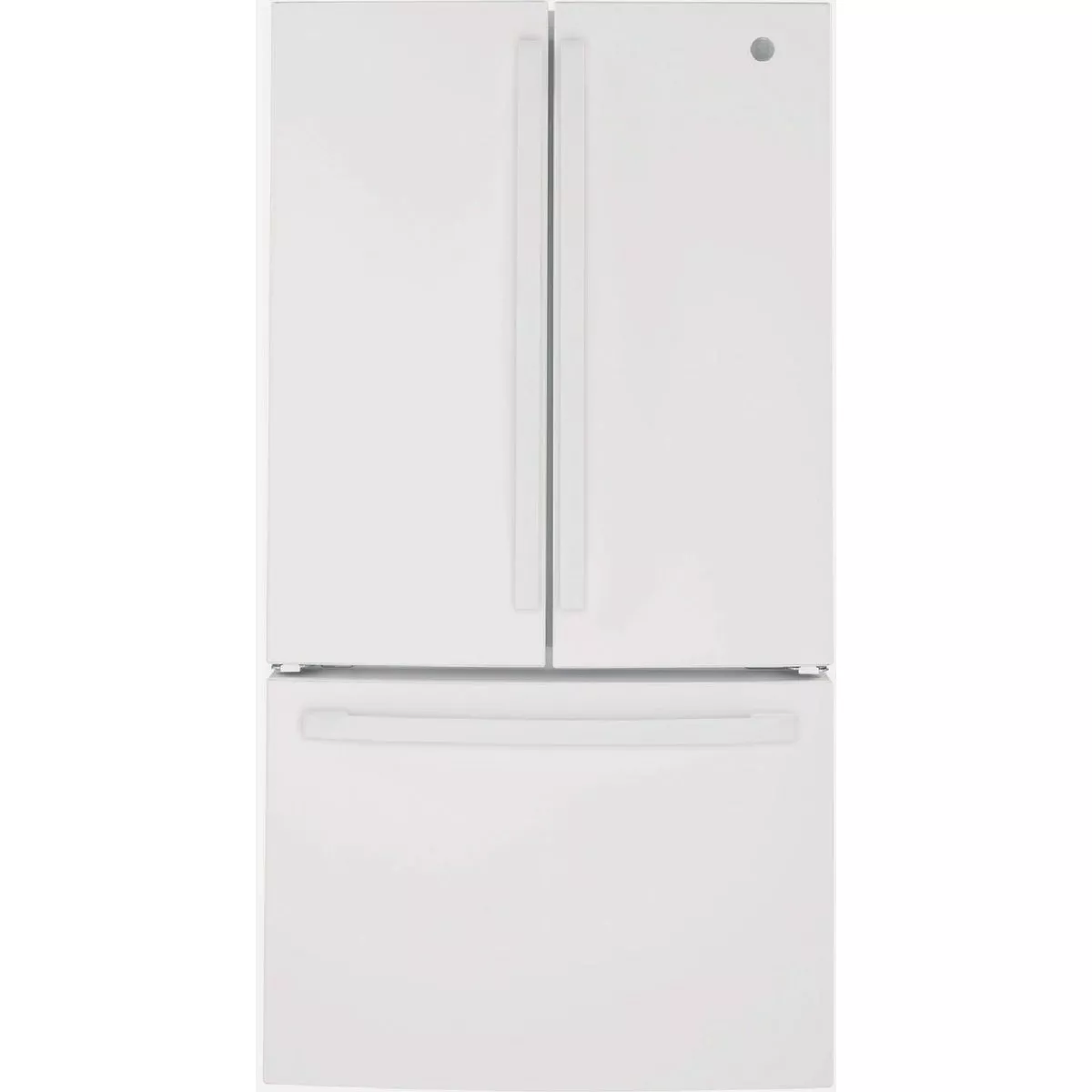 GE 27.0 Cu. Ft. French Door Refrigerator, White