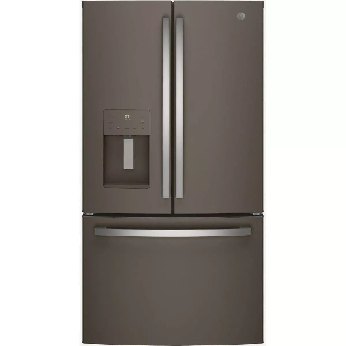GE 25.7 Cu. Ft. French Door Refrigerator, Fingerprint Resistant Slate