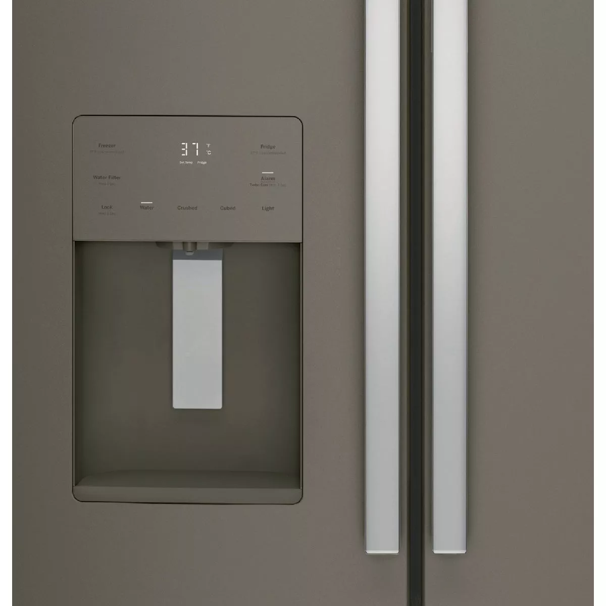 GE 25.7 Cu. Ft. French Door Refrigerator, Fingerprint Resistant Slate - photo 2