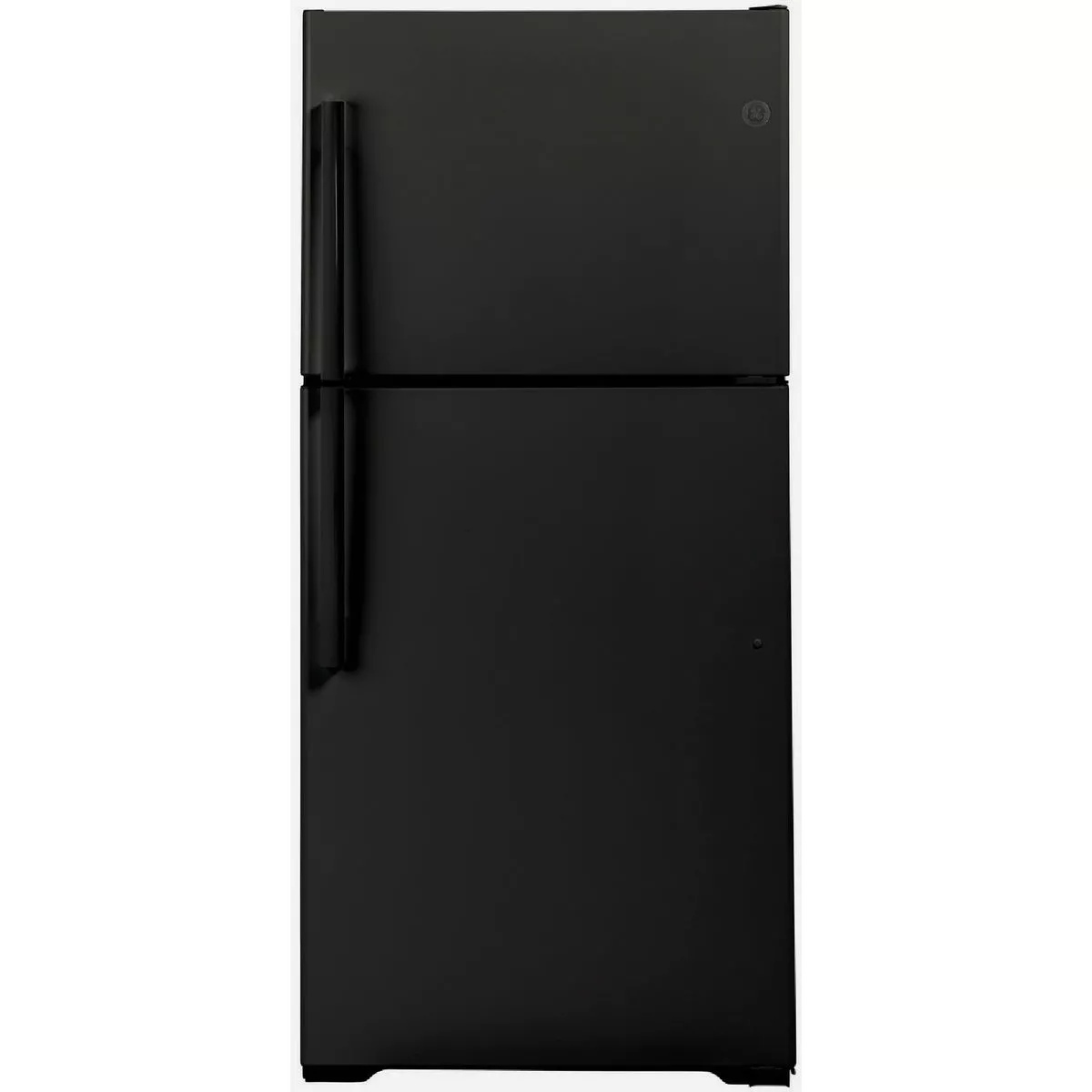 GE 19.2 Cu. Ft. Top-Freezer Refrigerator, Black