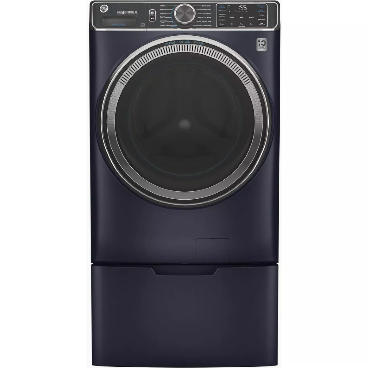 GE 16 In. Washer & Dryer Pedestal, Sapphire Blue - photo 2