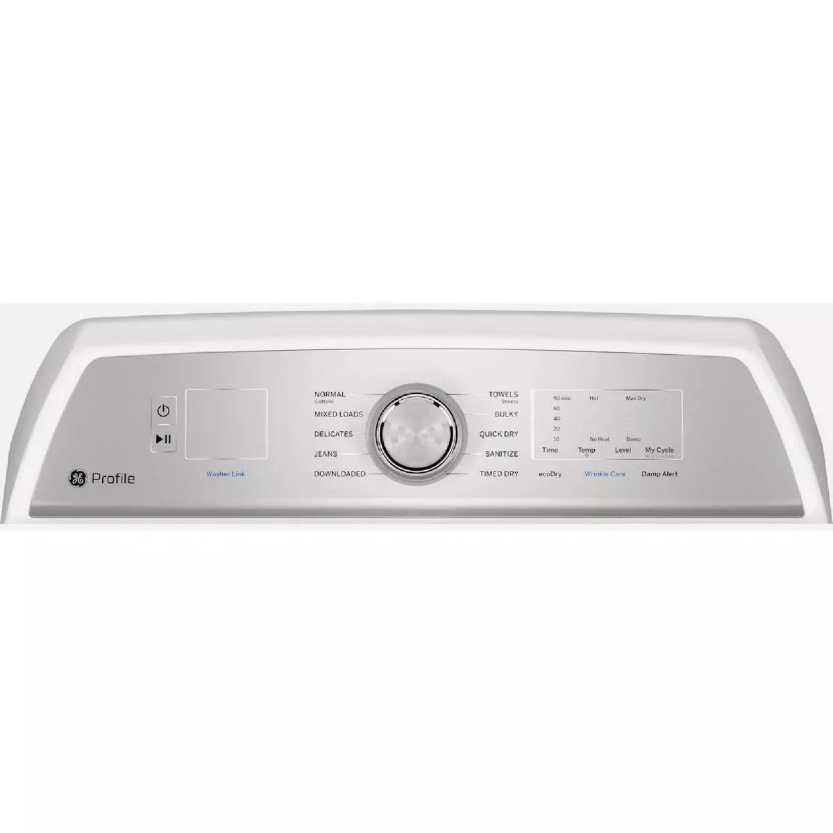 GE Profile 7.4 Cu. Ft. Front Load Gas Dryer with Sanitize Cycle & Sensor Dry, White - photo 3