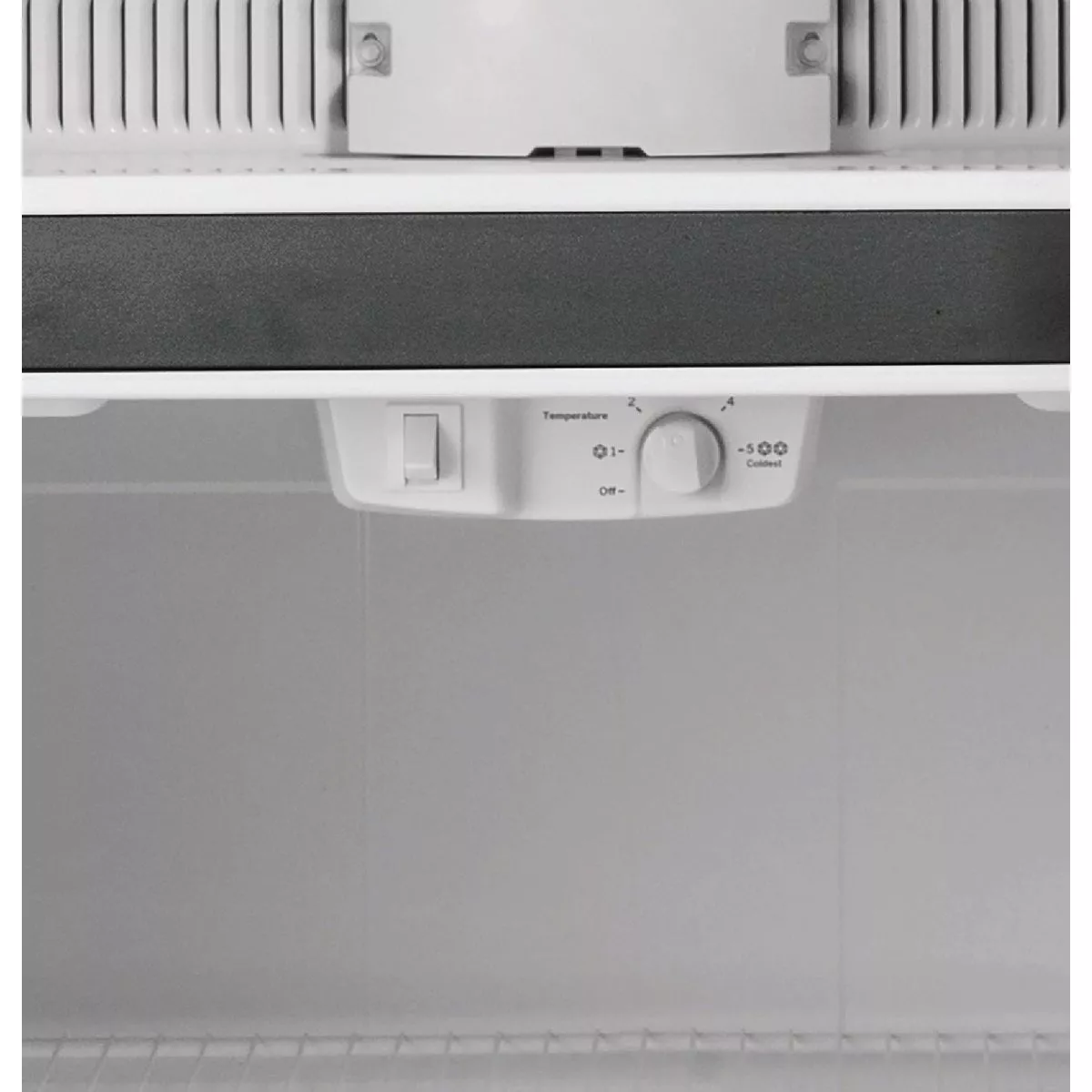 GE 21.9 Cu. Ft. Top-Freezer Refrigerator, Fingerprint Resistant Stainless Steel - photo 3