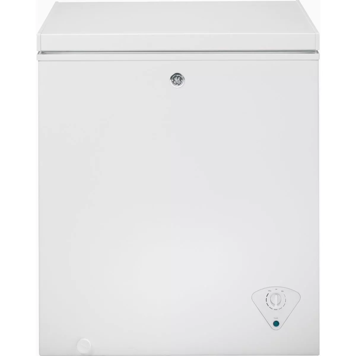 GE 5.1 Cu. Ft. Garage Ready Manual Defrost Chest Freezer, White-