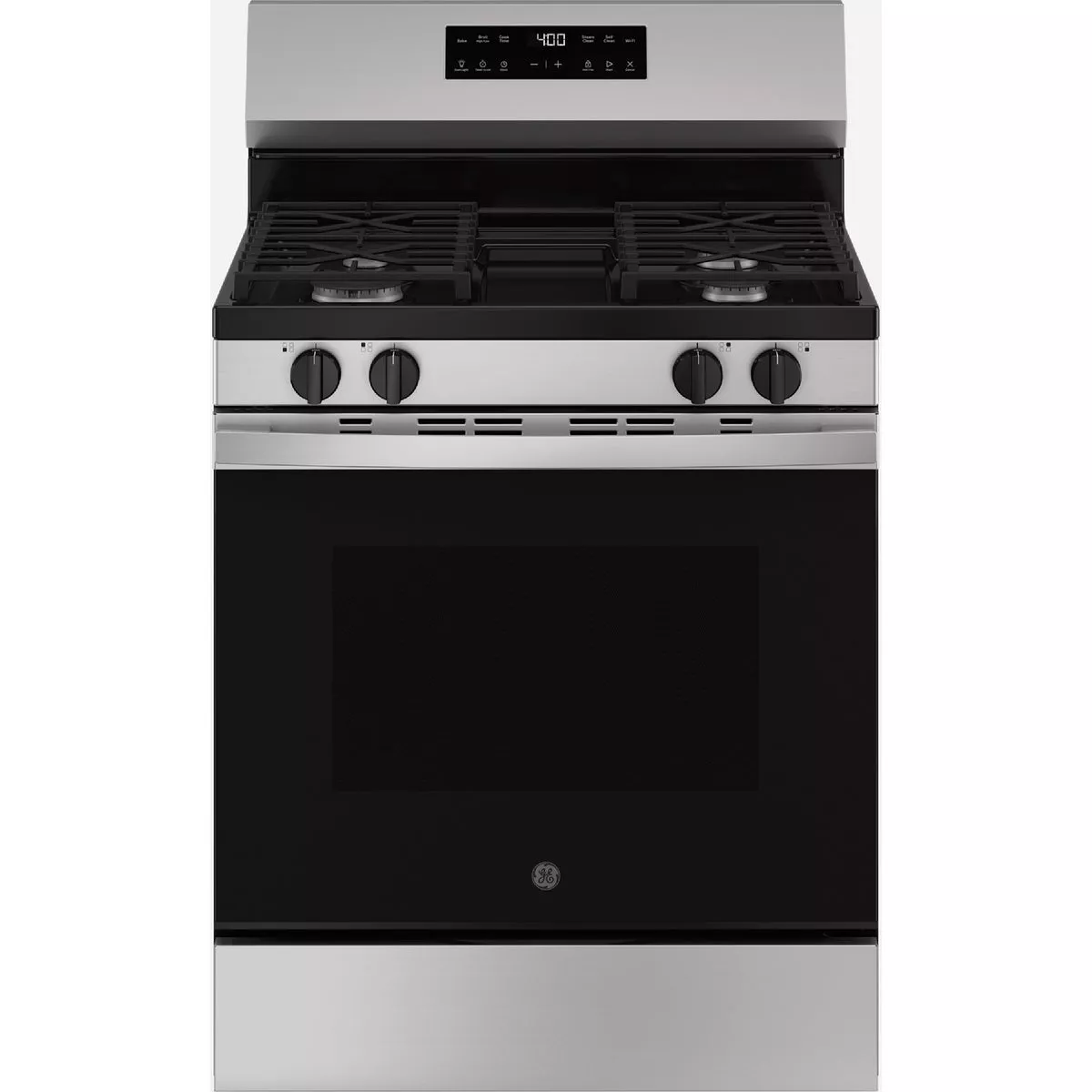 GE 30 In. 5.3 Cu. Ft. Free-Standing Gas Range, Stainless Steel