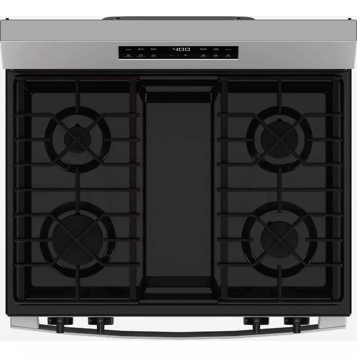 GE 30 In. 5.3 Cu. Ft. Free-Standing Gas Range, Stainless Steel - photo 4