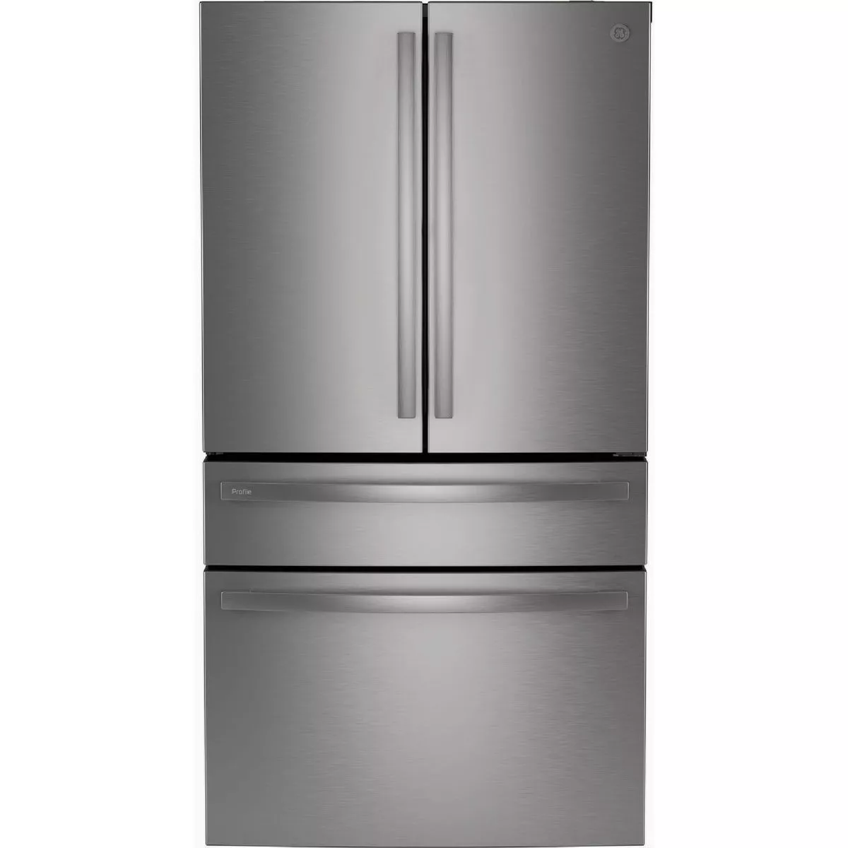 GE Profile 28.7 Cu. Ft. Smart 4-Door French-Door Refrigerator with Dual-Dispense AutoFill Pitcher, Fingerprint Resistant Stainless Steel