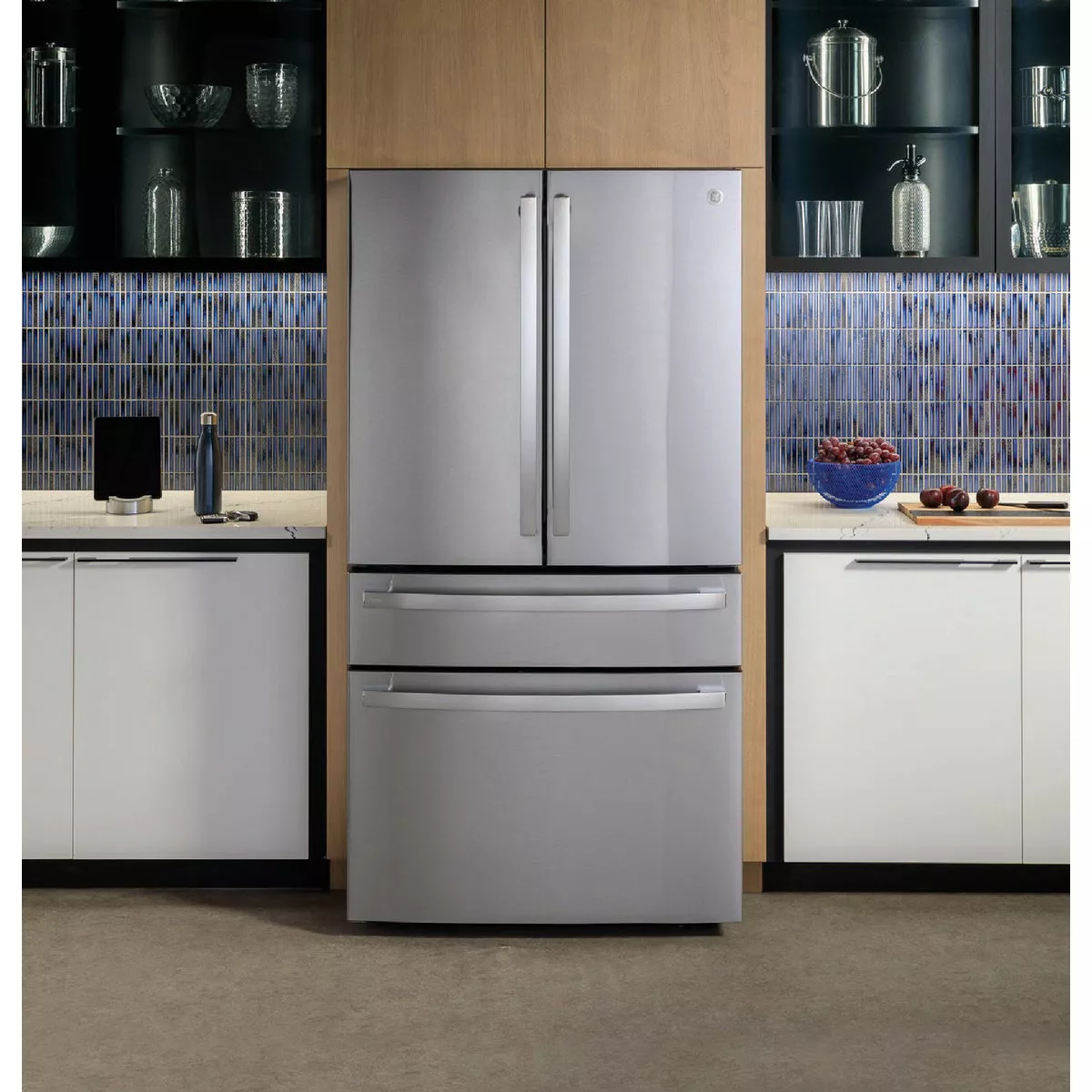 GE Profile 28.7 Cu. Ft. Smart 4-Door French-Door Refrigerator with Dual-Dispense AutoFill Pitcher, Fingerprint Resistant Stainless Steel - photo 6