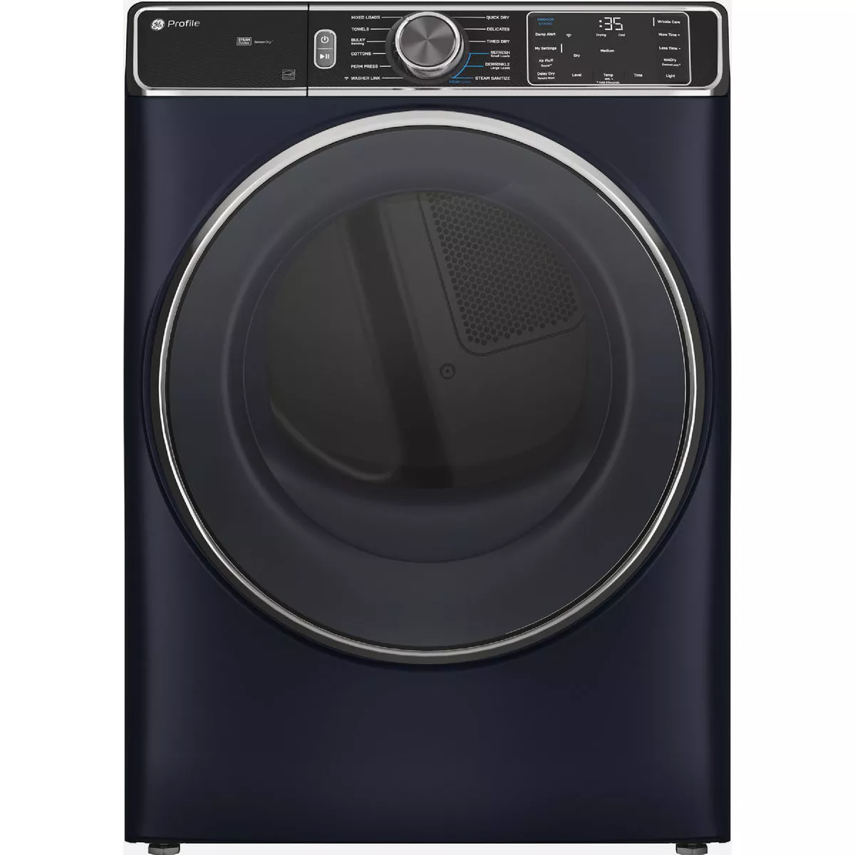 GE Profile 7.8 Cu. Ft. Front Load Electric Dryer, Sapphire Blue
