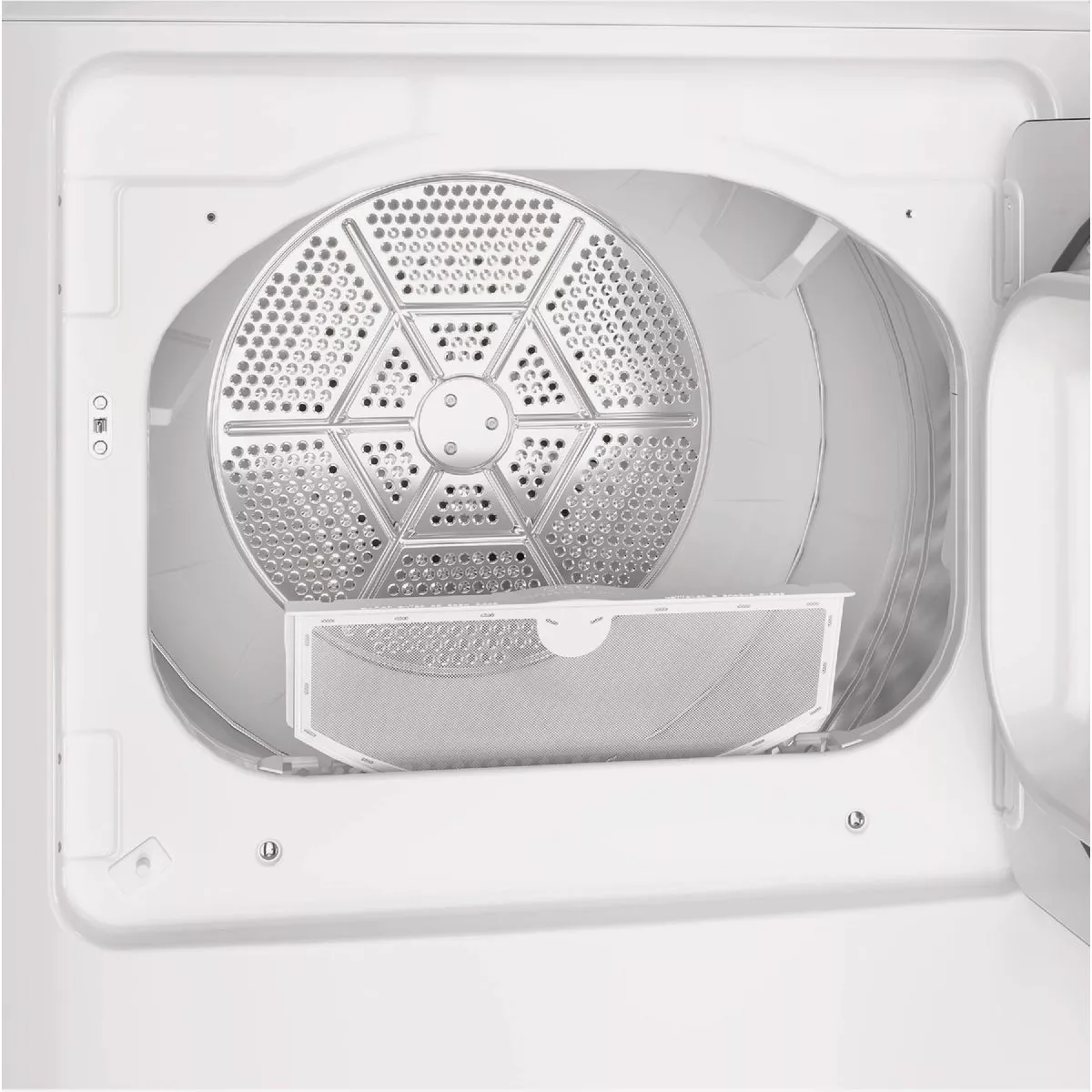 GE 7.2 Cu. Ft. Front Load Electric Dryer, White - photo 4