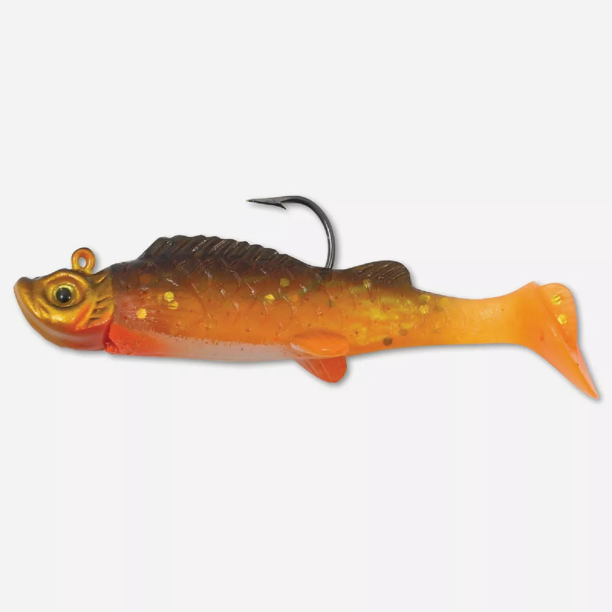 Northland 1/16 Oz. No. 2 Gold Shiner Mimic Minnow Shad Fishing Lure