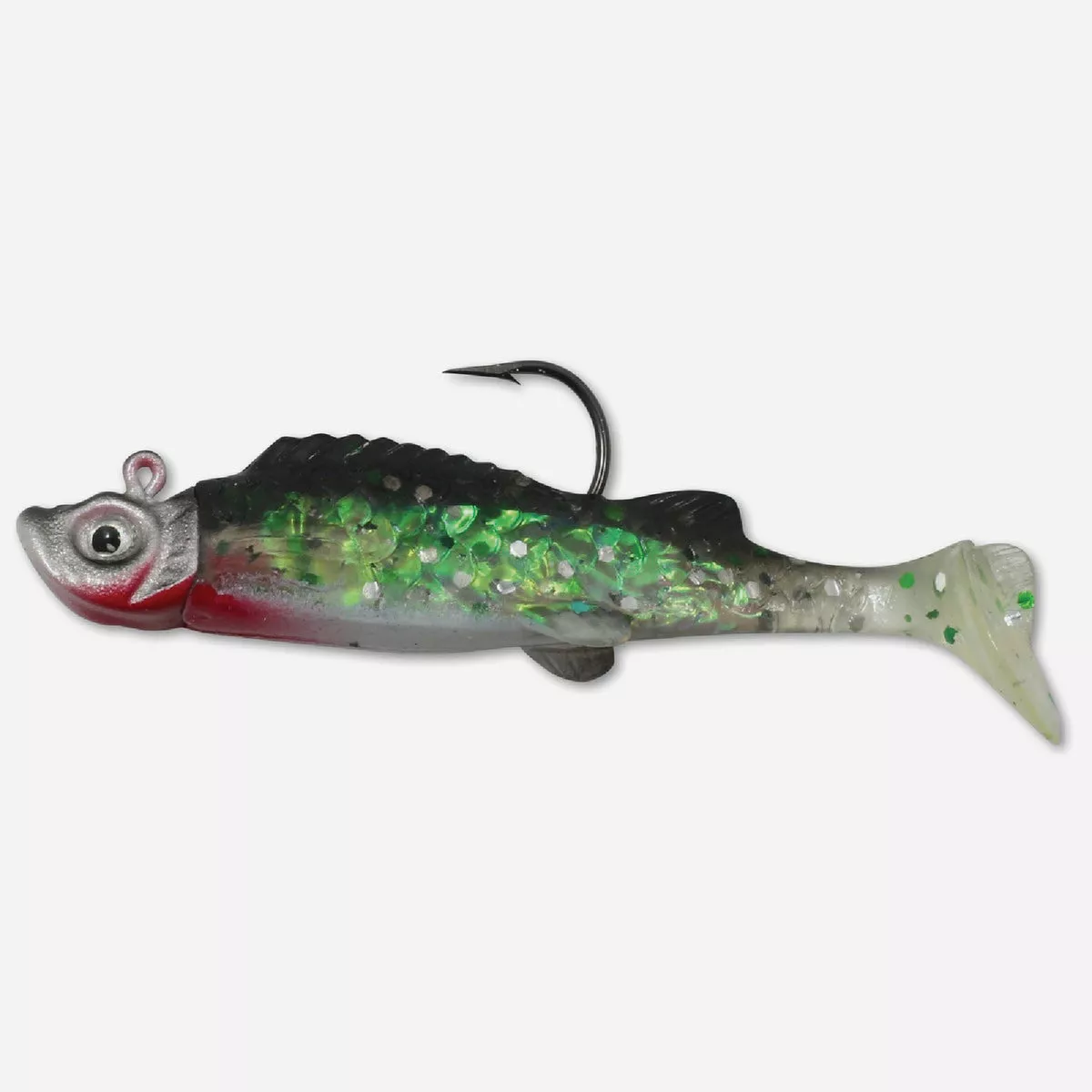 Northland 1/4 Oz. No.2/0 Silver Shiner Mimic Minnow Shad Fishing Lure-