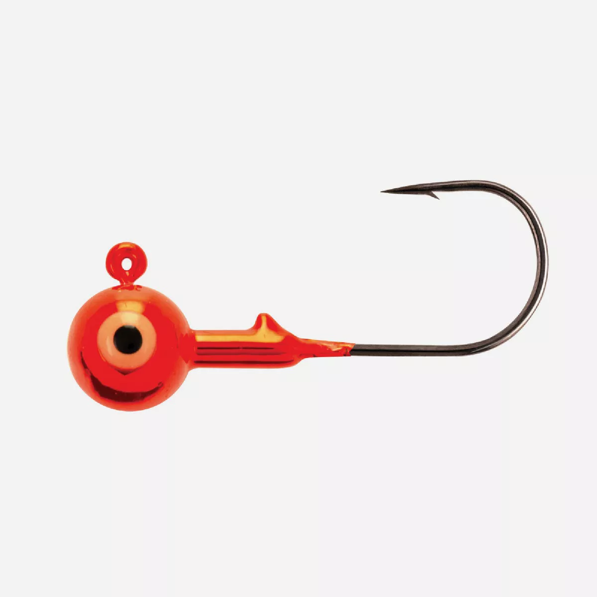 Northland 1/2 Oz. No.3/0 Metallic Orange Gum-ball Jig Fishing Lure