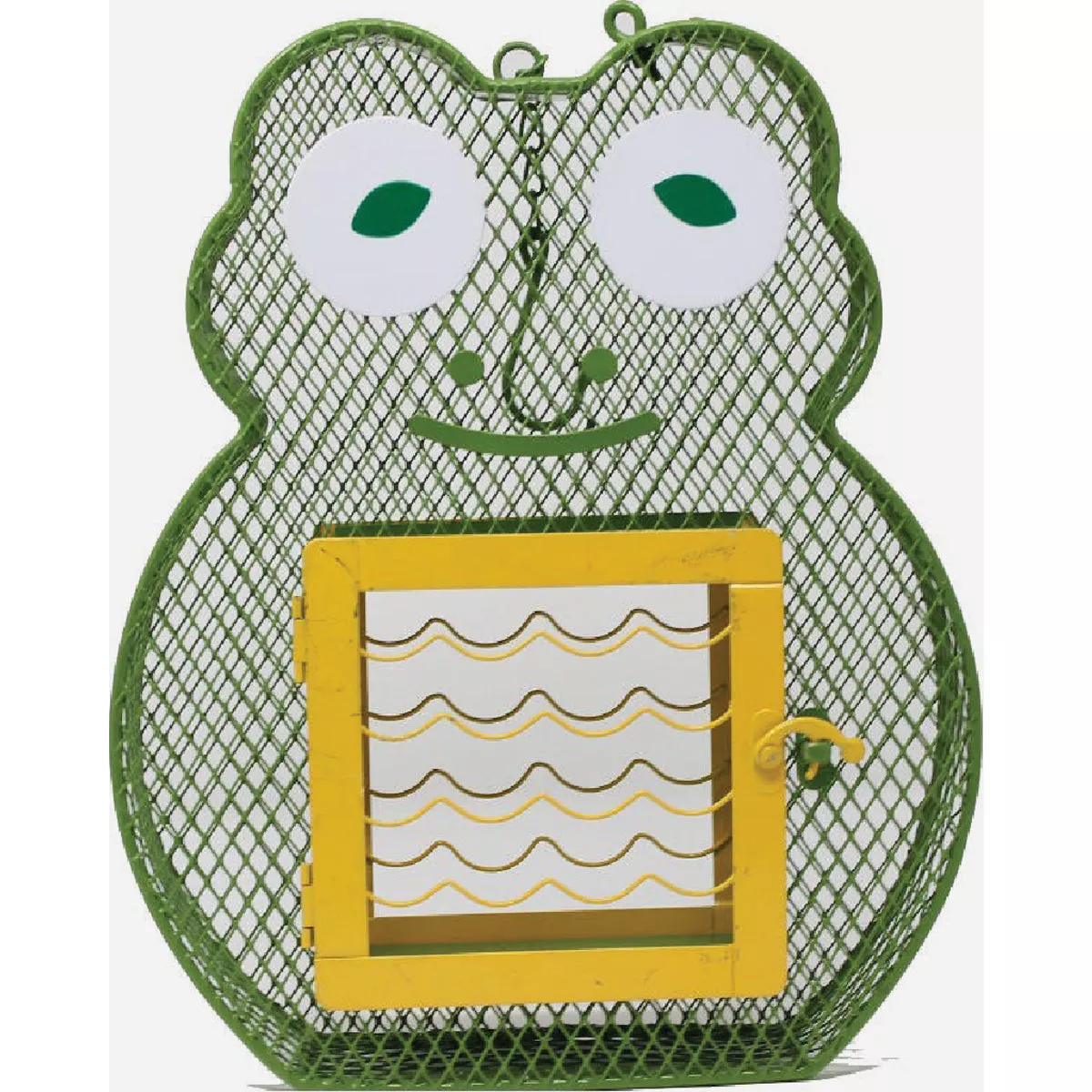 Heath Outdoor Products Green Metal Wire Large Seed/Suet Bird Feeder