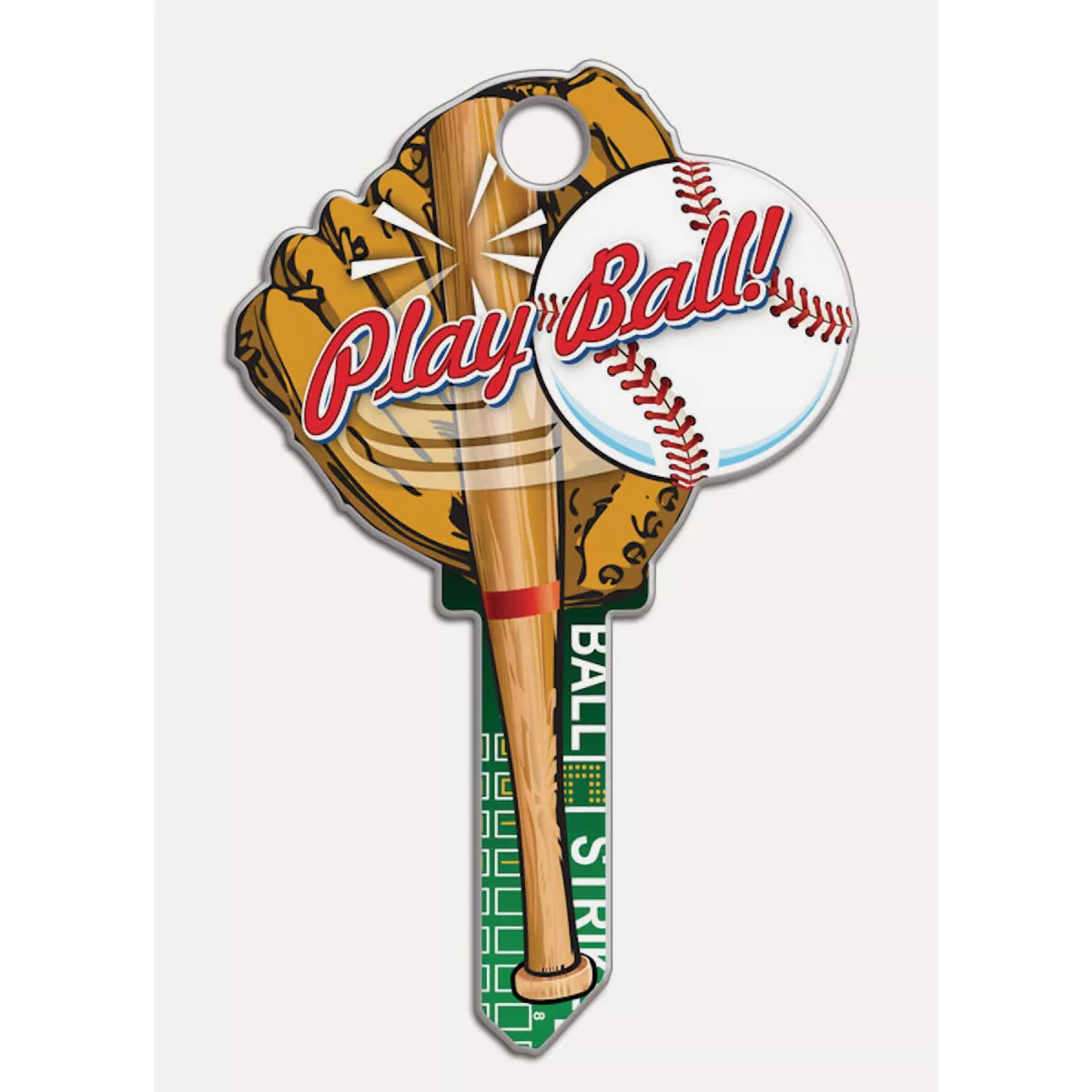 Lucky Line Baseball Kwikset Key