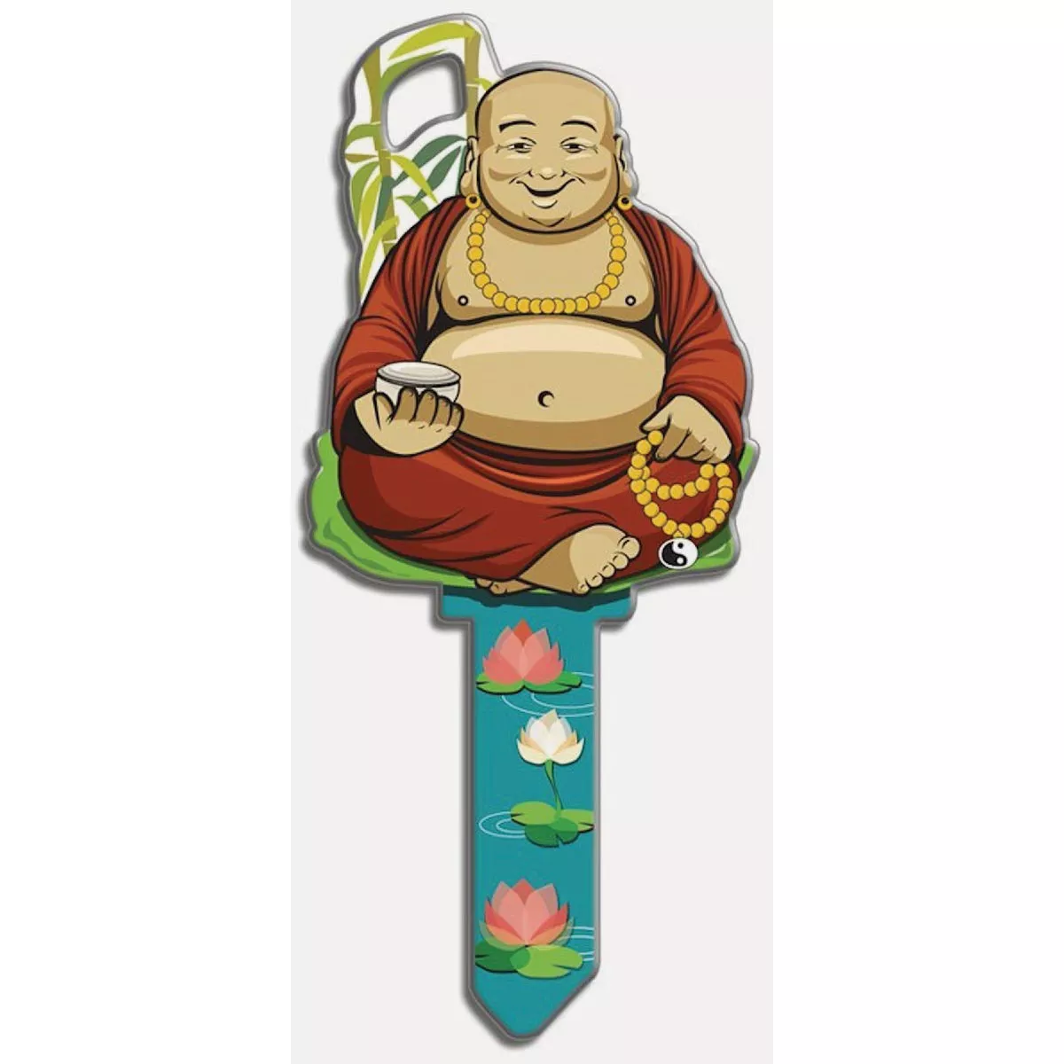 Lucky Line Buddha Schlage Key