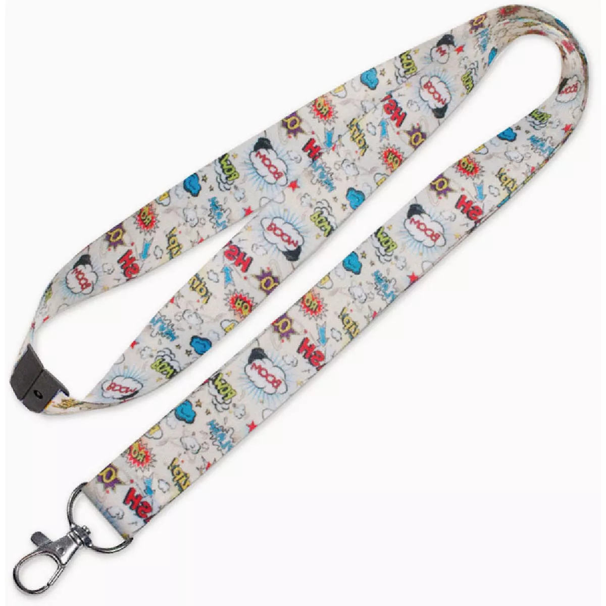 Lucky Line Designer Comic Lanyard