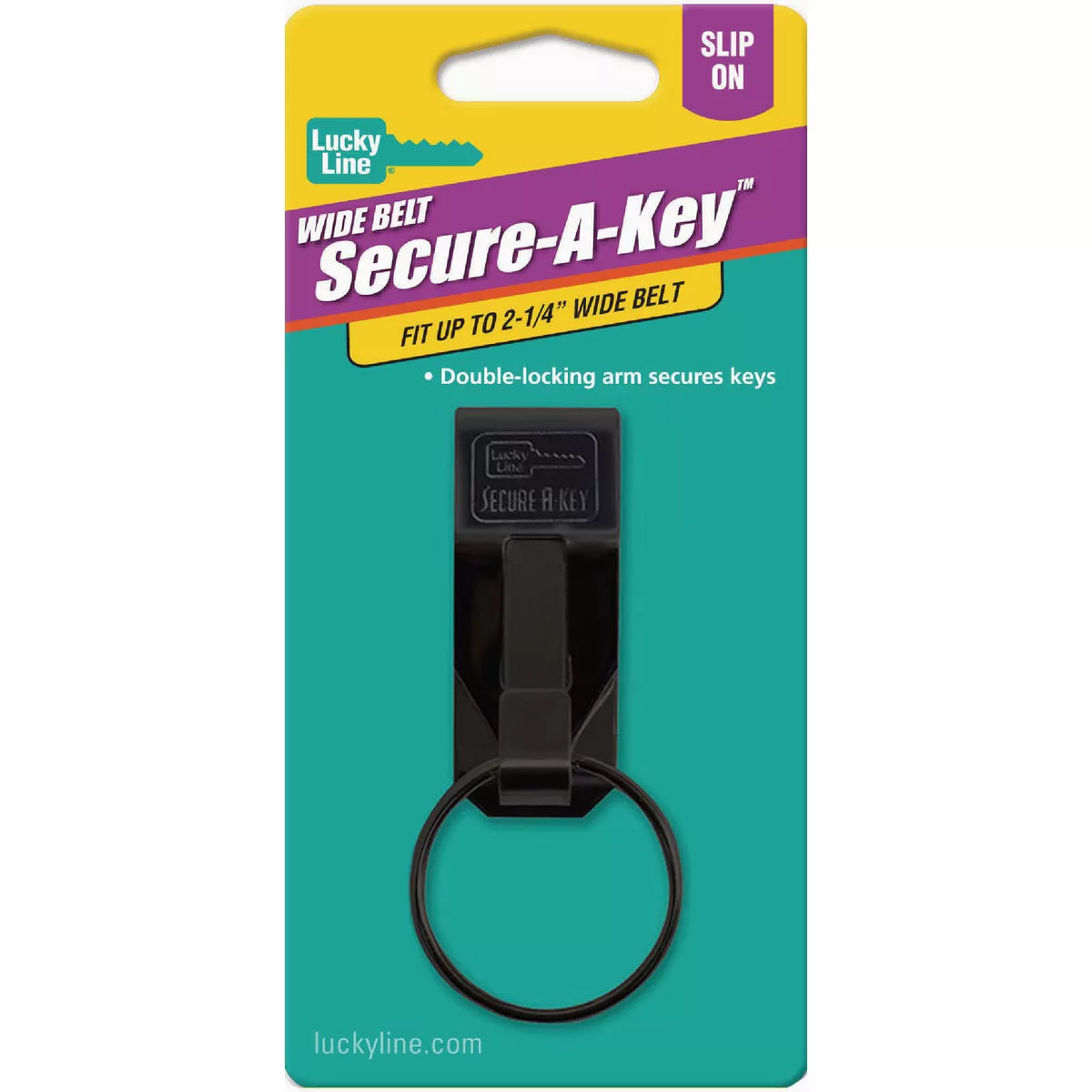 Lucky Line Wide Belt Secure-A-Key with Key Ring