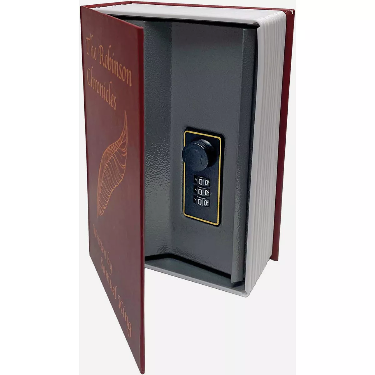 Lucky Line Book Safe With Combo Lock