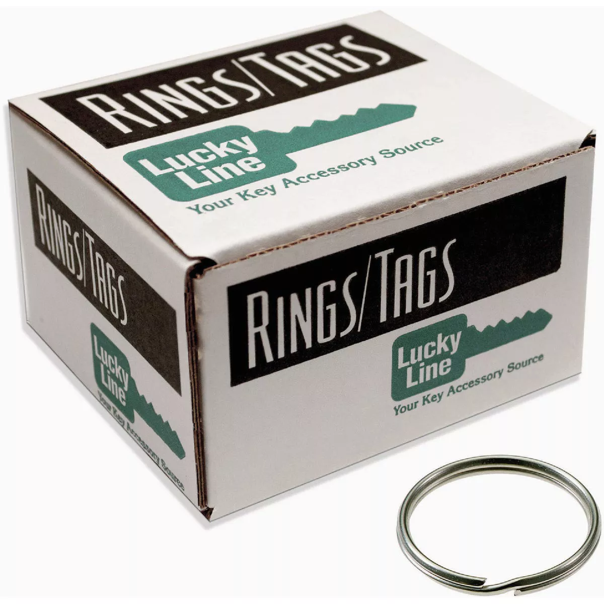 Lucky Line 3 In. Split Key Ring NPS (25-Piece)