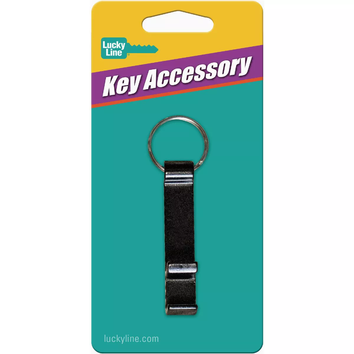 Lucky Line Assorted Bottle Opener with Key Ring