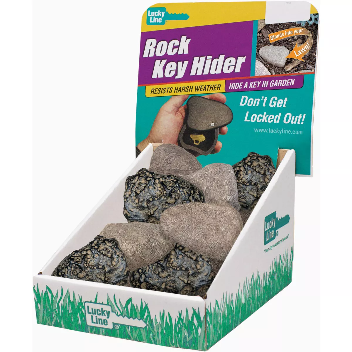 Lucky Line Rock Key Hider