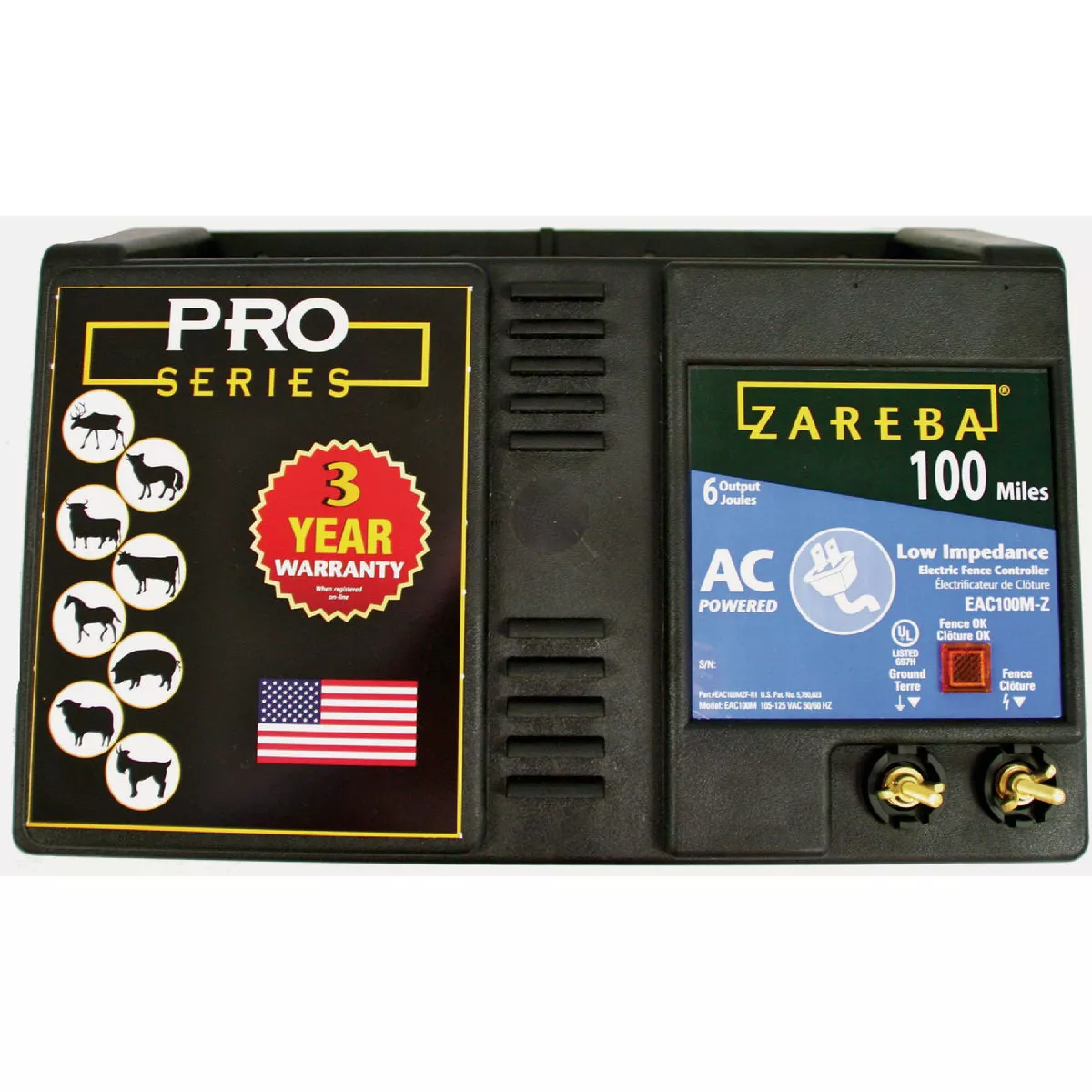 Zareba Systems 100-Mile AC Powered Low Impedance Charger