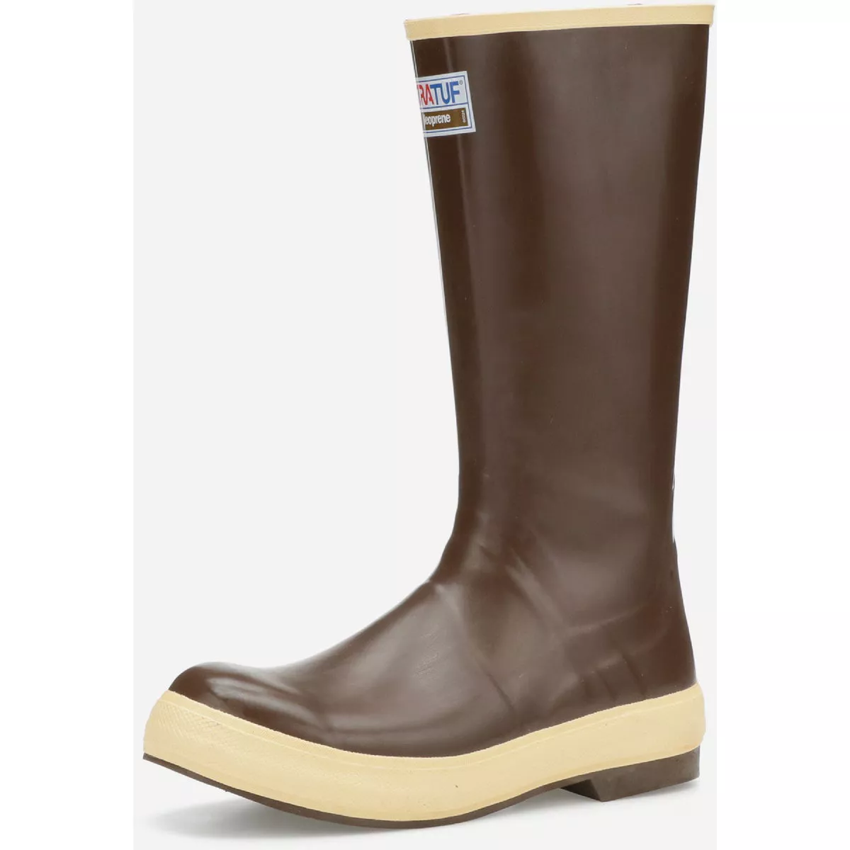 XTRATUF Size 10 15 In. Copper/Tan Non-Insulated Legacy XTuff Rubber Boot
