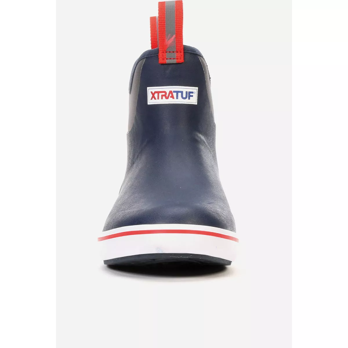 XTRATUF Size 10 Navy/Red 6 In. Ankle Deck Rubber Boot - photo 4