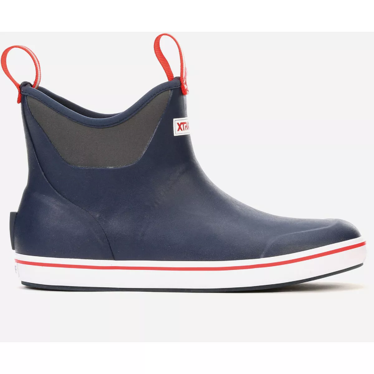 XTRATUF Size 11 Navy/Red 6 In.Ankle Deck Rubber Boot - photo 4
