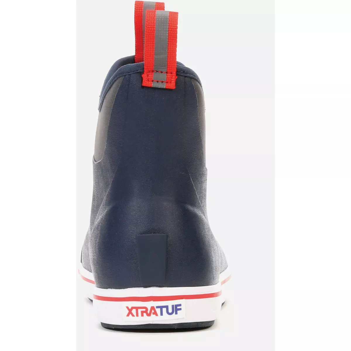 XTRATUF Size 11 Navy/Red 6 In.Ankle Deck Rubber Boot - photo 2
