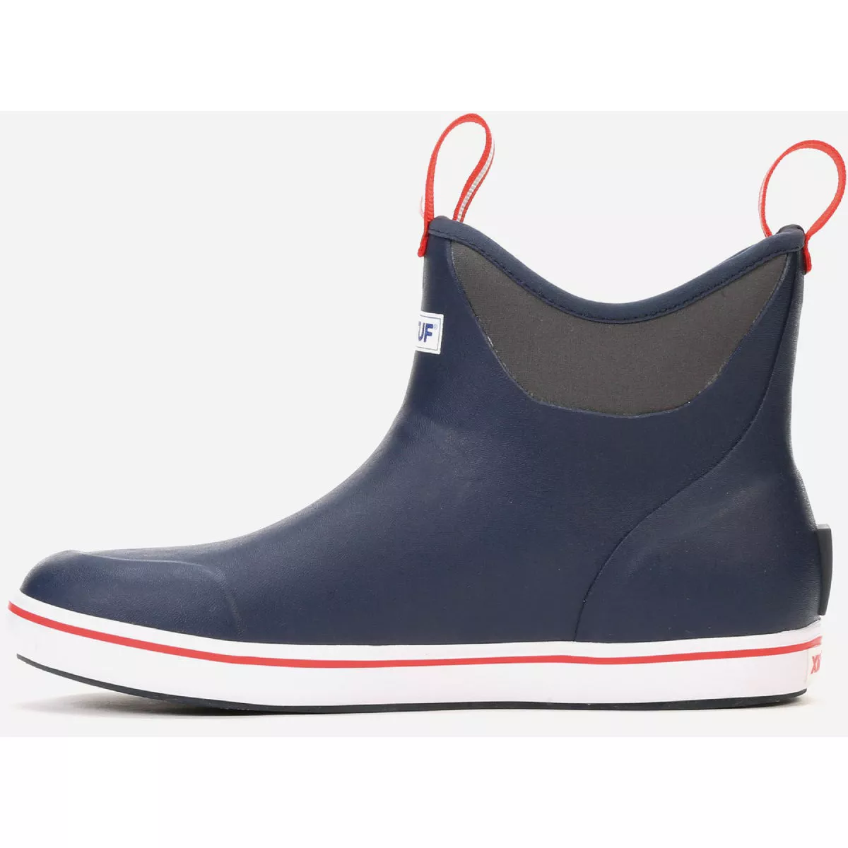 XTRATUF Size 12 Navy/Red 6 In. Ankle Deck Rubber Boot - photo 2