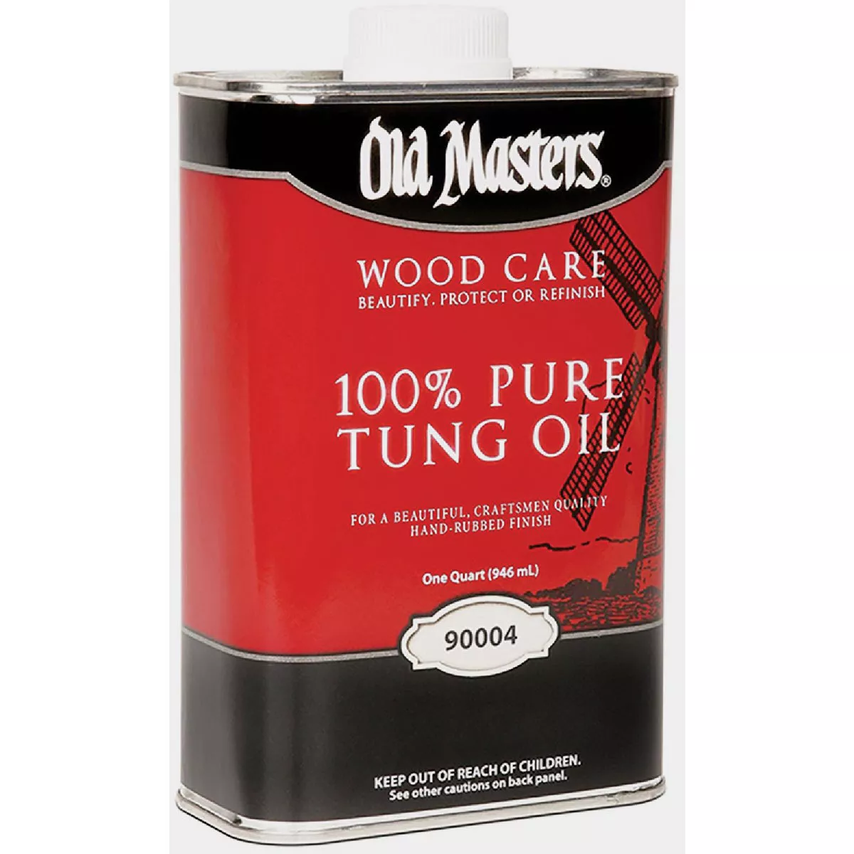 Old Masters 90004 1 Qt. 100% Pure Tung Oil-