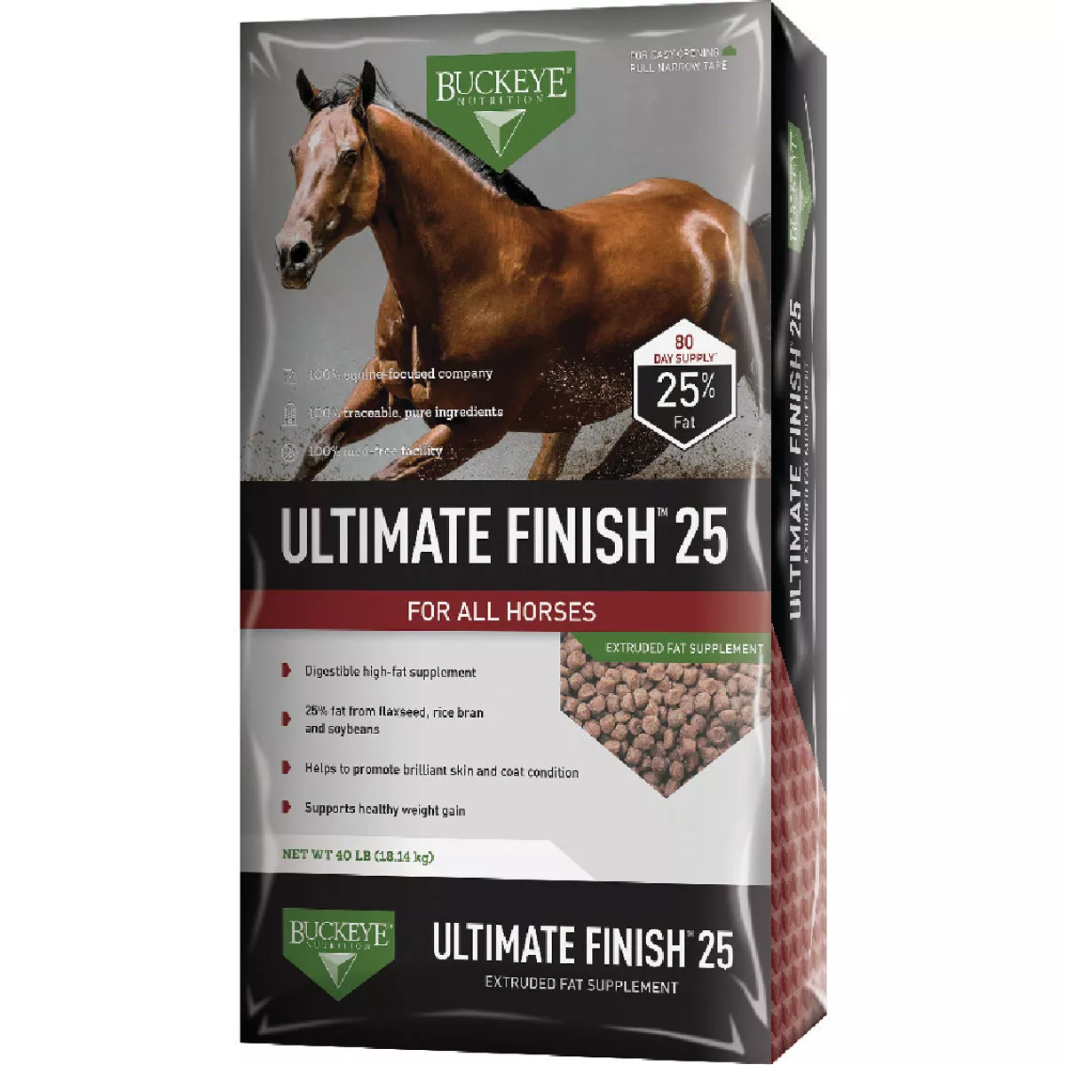 Buckeye Nutrition Ultimate Finish 25, 40 Lb.