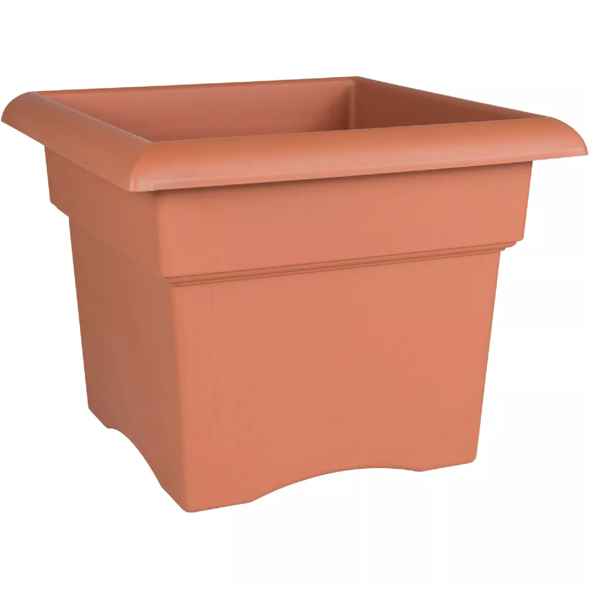 Bloem Veranda 18 In. Plastic Terra Cotta Flower Box-